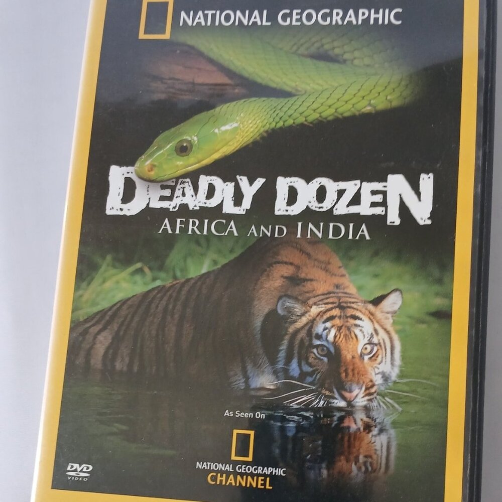 5/$20 🎥 DVD Movies, films, películas ✨Deadly Dozen, Africa & India